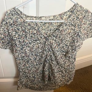 Madewell Floral Lace top